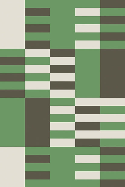 Check Wallpaper - Cardamom - 6002 - Farrow & Ball