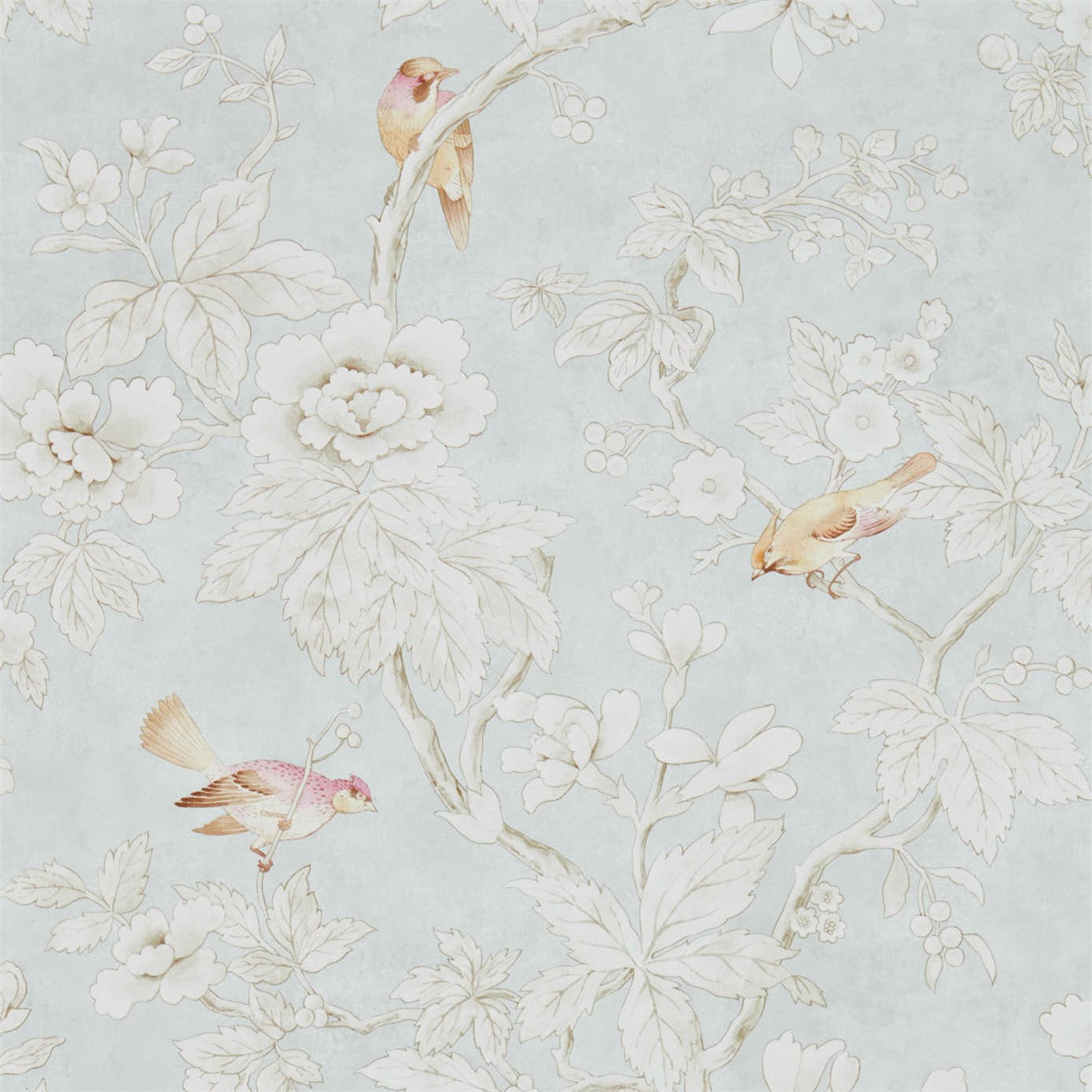 Chiswick Grove Wallpaper - Silver - DDAM216388