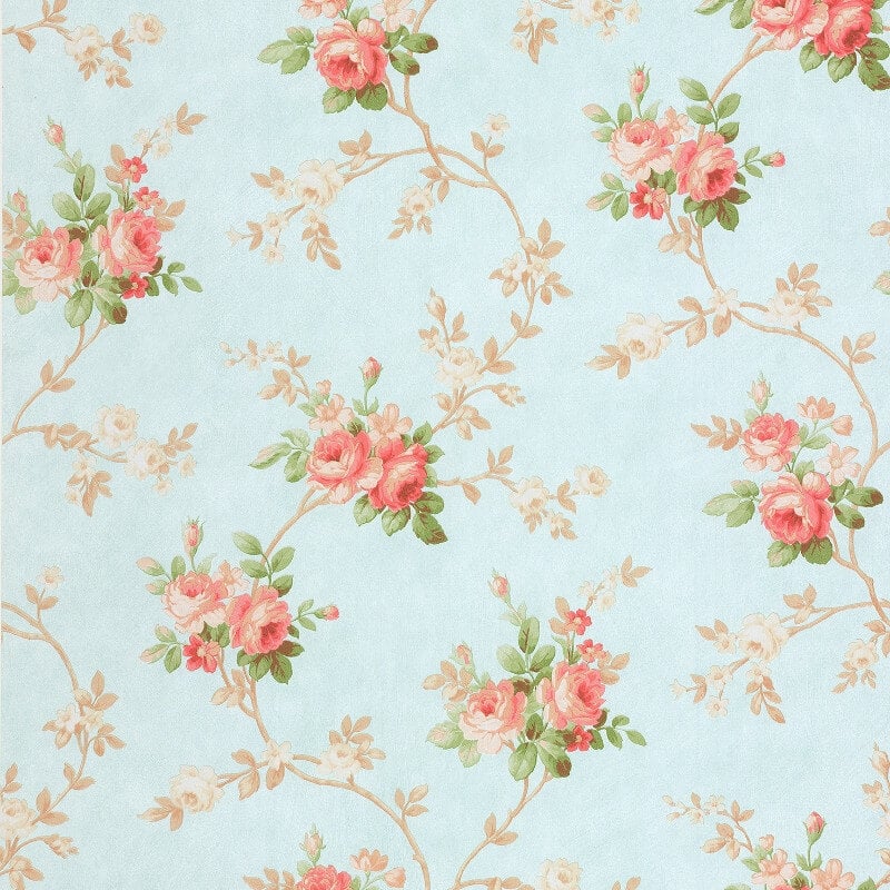 Gabriella Floral Trail Wallpaper