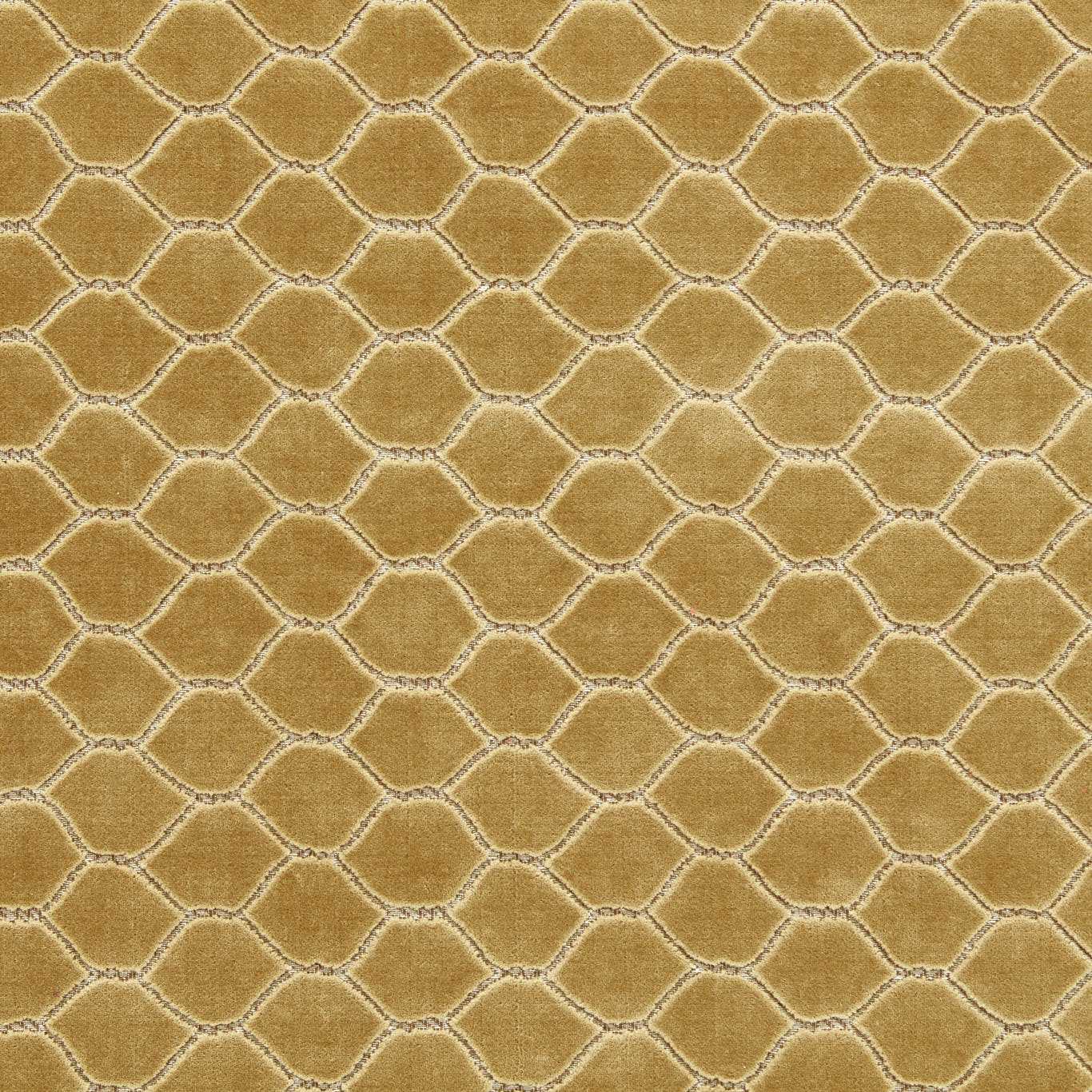 Faraday Velvet Celadon Fabric - Green - Sanderson