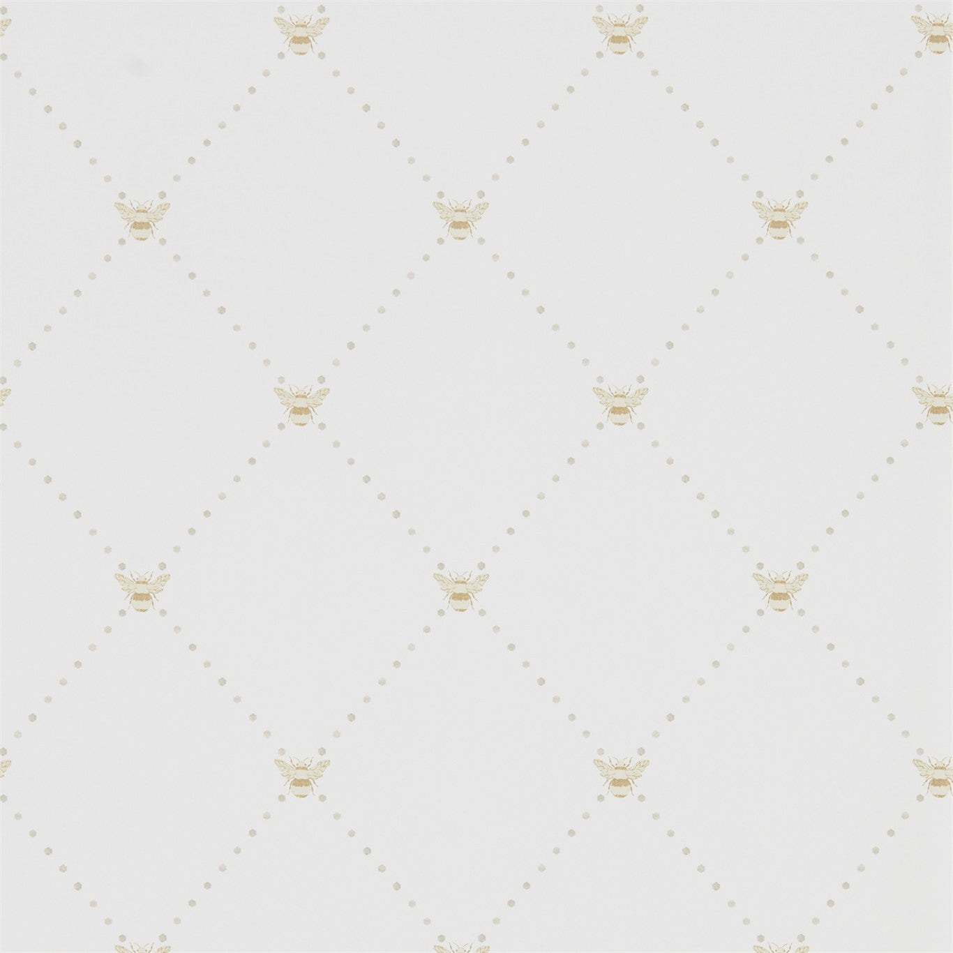 Nectar Wallpaper - Linen/Honey - DHPO216358