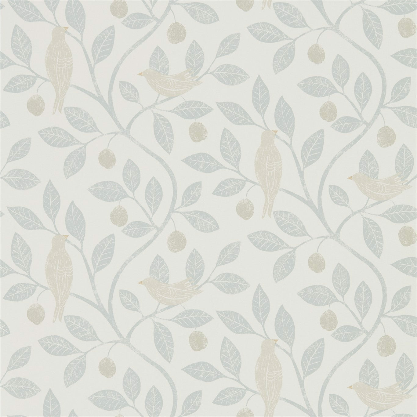 Damson Tree Wallpaper - Mineral/Dove - DHPO216365