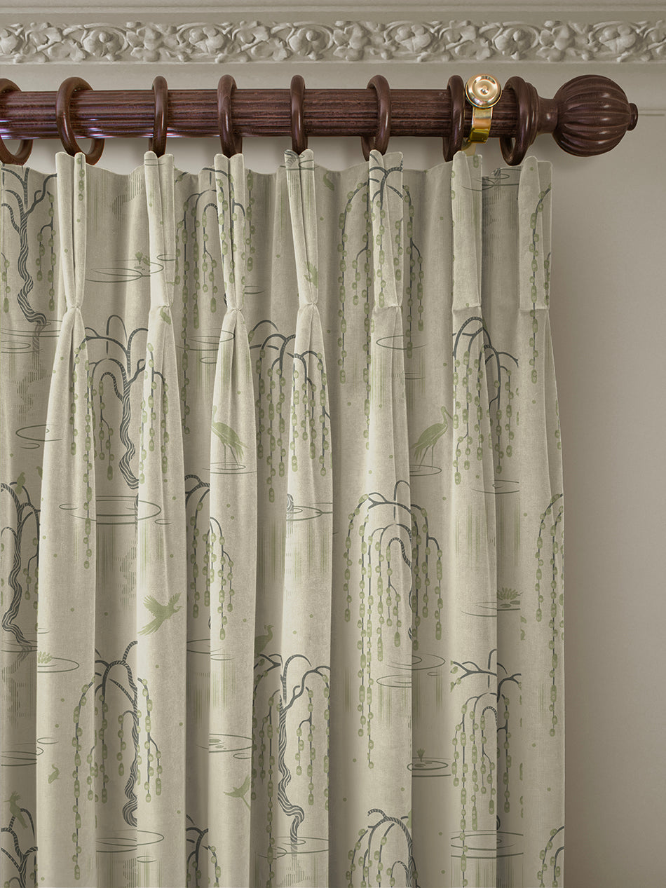 Kyoto Blossom Recycled Velvet Fabric