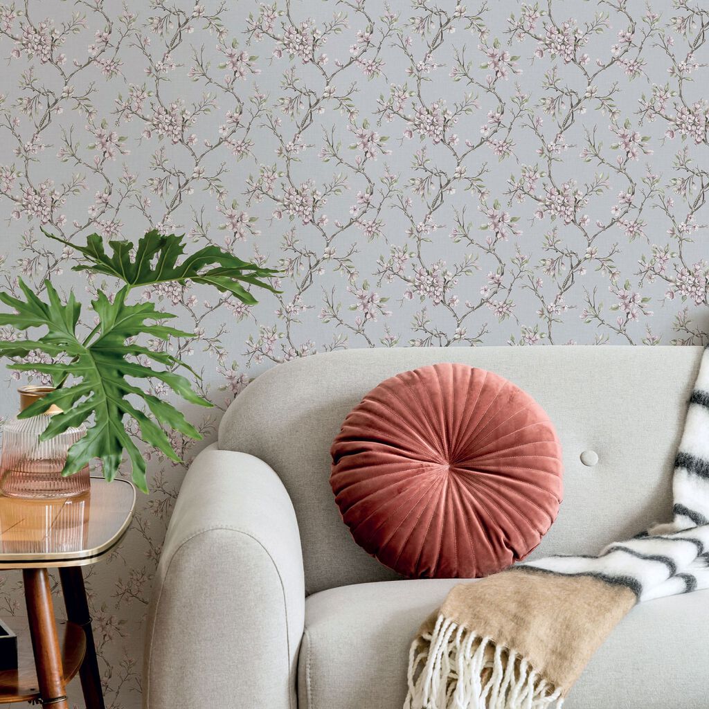 Eliza Wallpaper - Blush - Boutique Luxury
