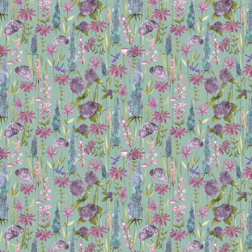 Florabunda Verde Fabric