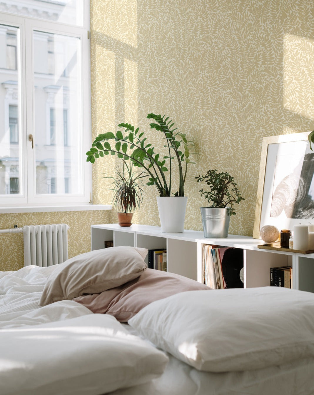 Florence Wallpaper - Beige - Summer Gray