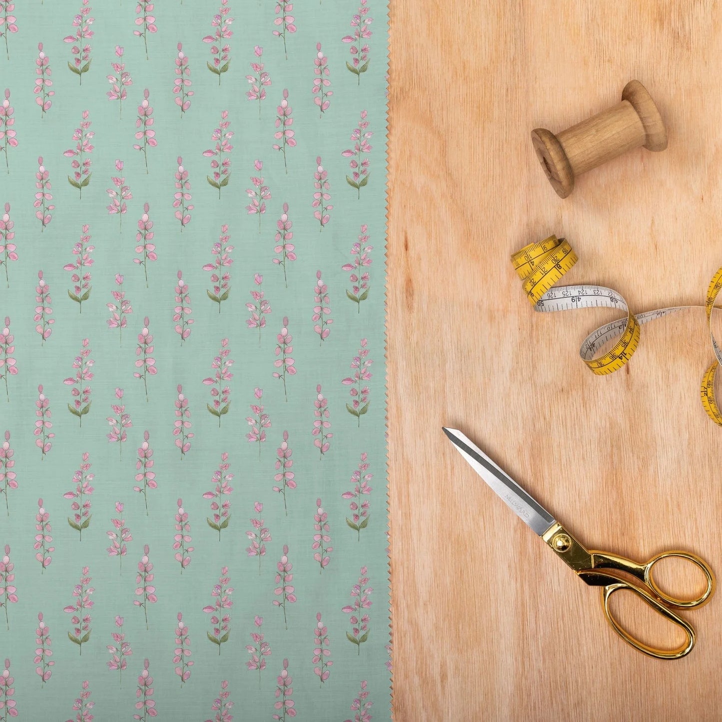 Helaine Verde Lomond Pima Lawn Cotton - Dress Fabric