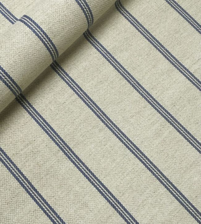 Gabriel Stripe Fabric - Blue