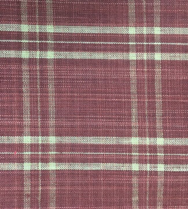 Peverell Check Fabric - Pink