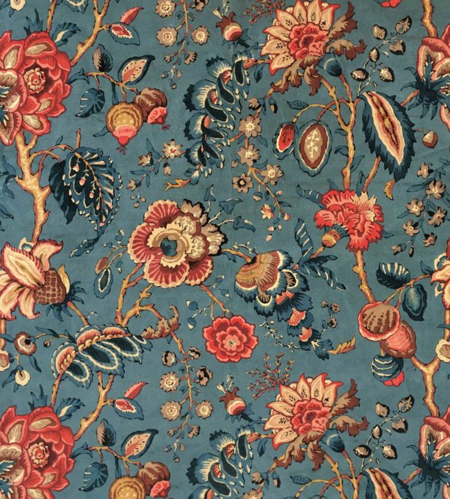 Chatterpie Velvet Fabric - Teal