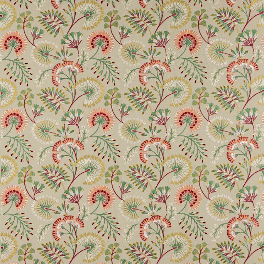 Chiana Fabric - Green - Jane Churchill