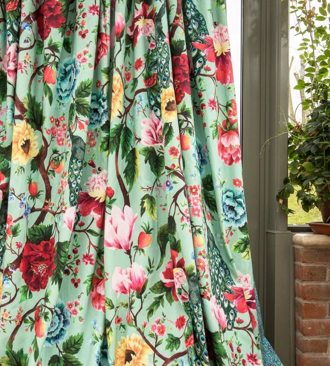 Llewellyn Room Fabric - Green