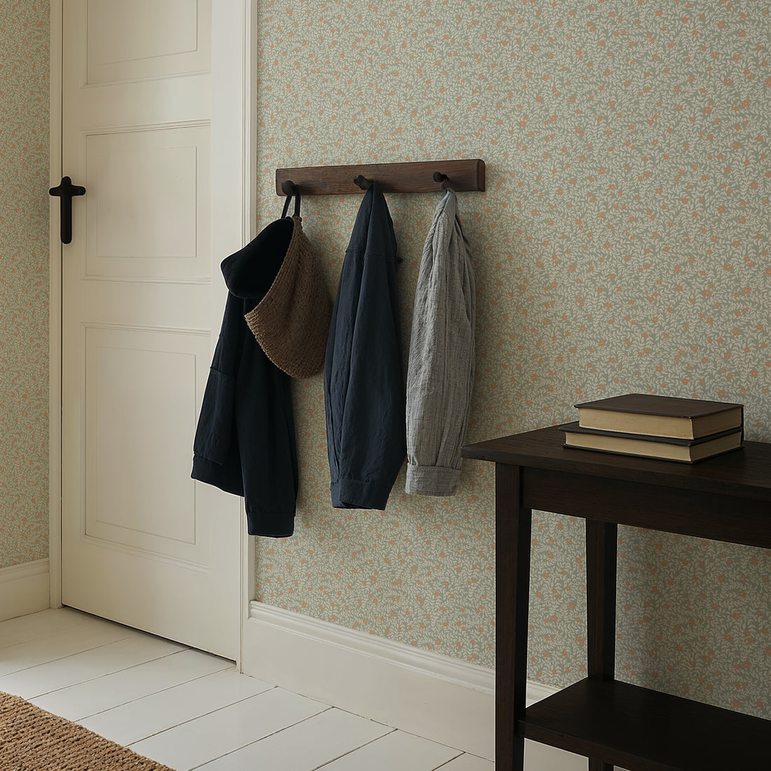 Lief Wallpaper - Misty Blue - Summer Gray