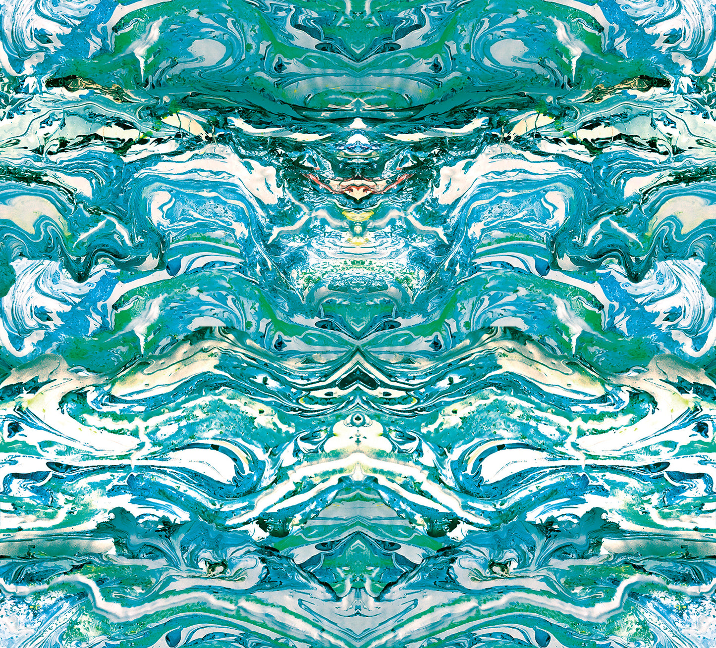 Marbled Fabric - Tourmaline - Petronella Hall