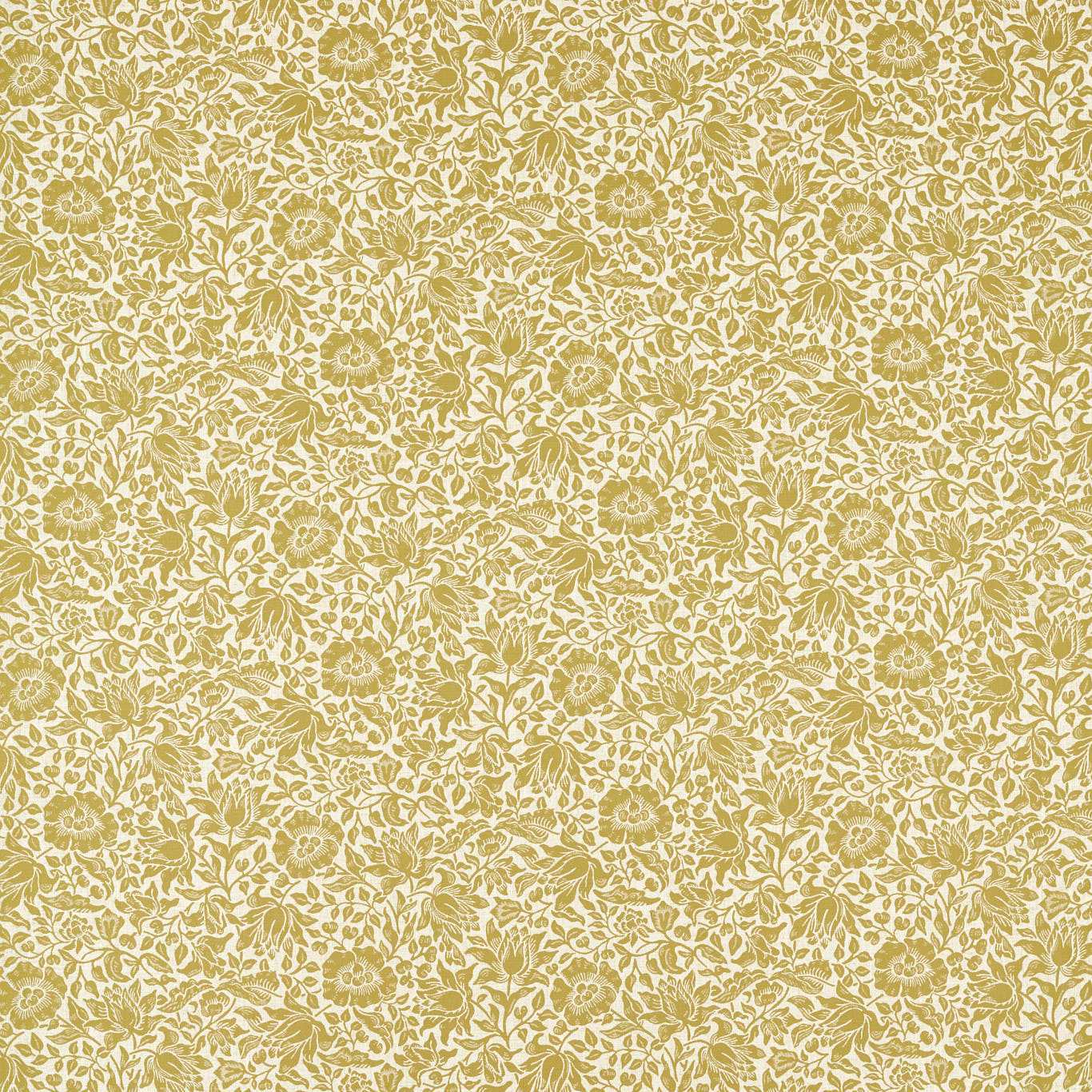 Mallow Weave Fabric - Chartreuse - F1744/01 - Clarke & Clarke