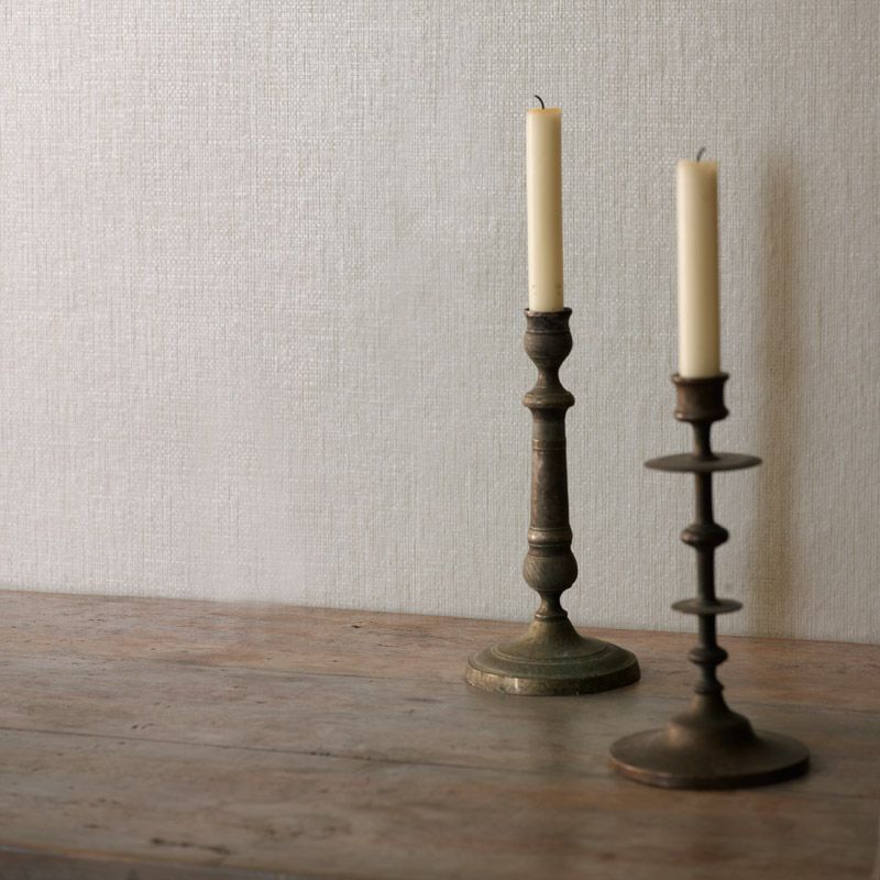 NCW4066-01 - Montacute Plain Wallpaper - Lilac - Nina Campbell