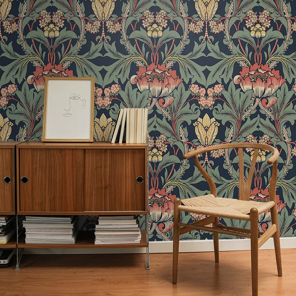 Primrose Floral Peel & Stick Wallpaper