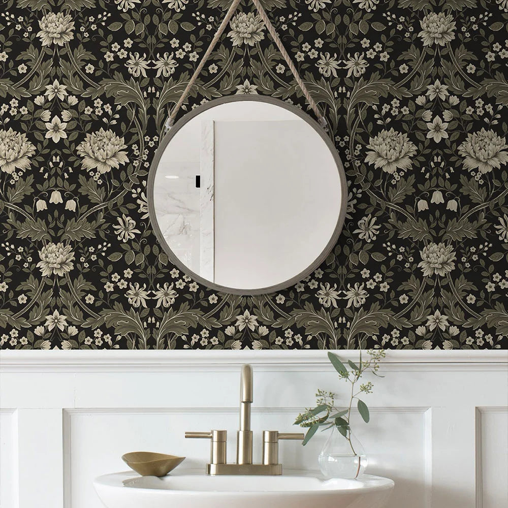 Honeysuckle Trail Peel & Stick Wallpaper
