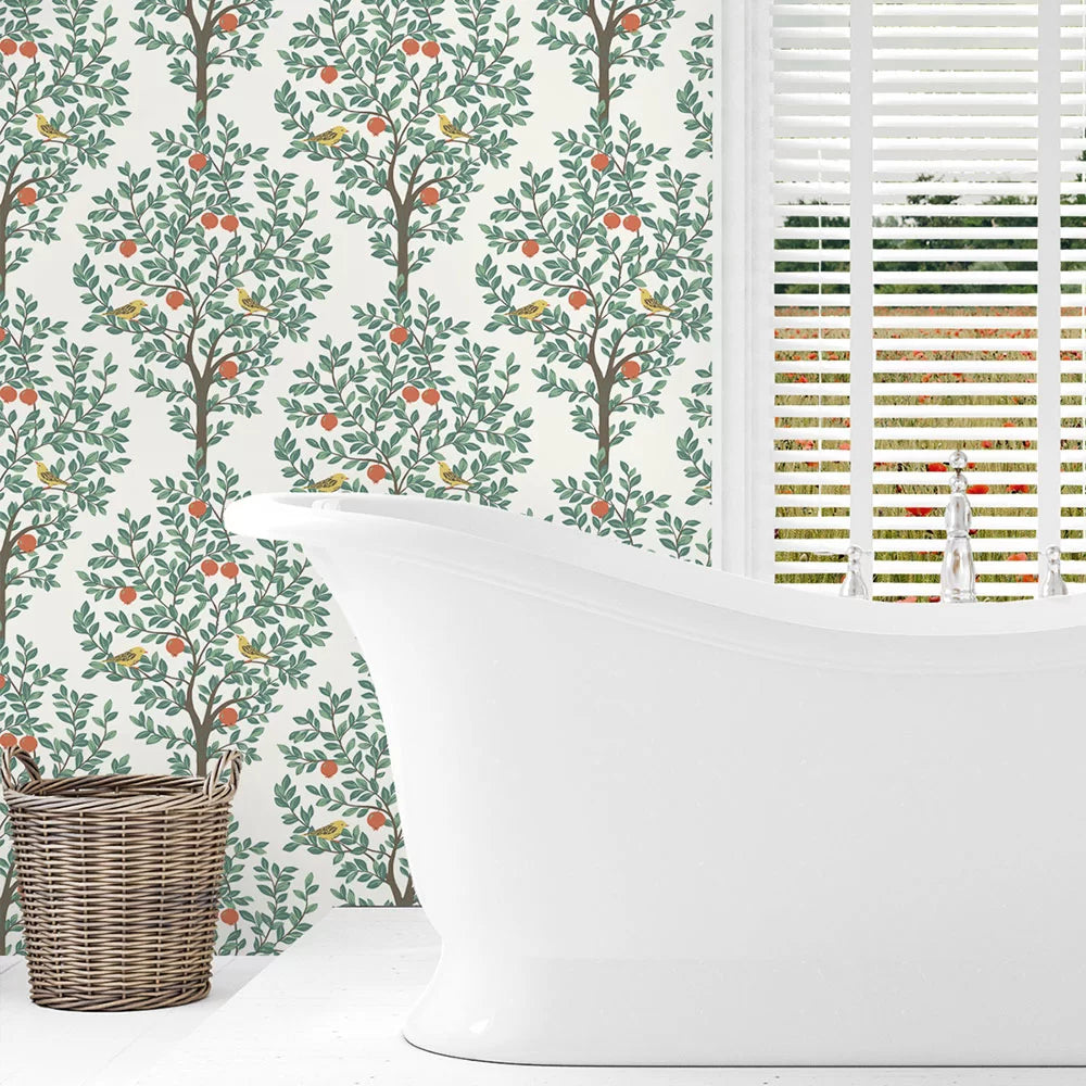 Fruit Tree Peel & Stick Wallpaper