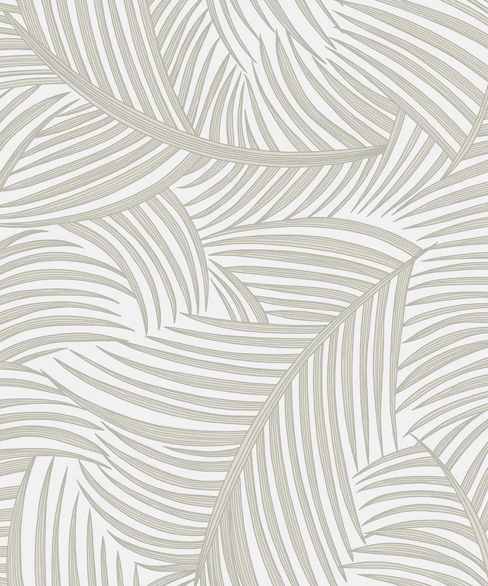 Tossed Palm Fronds Peel & Stick Wallpaper