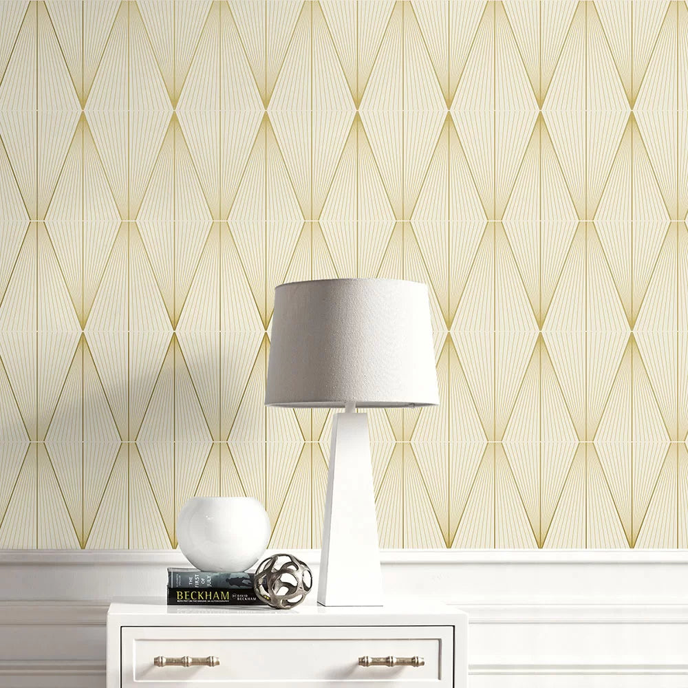 Geo Diamond Peel & Stick Wallpaper