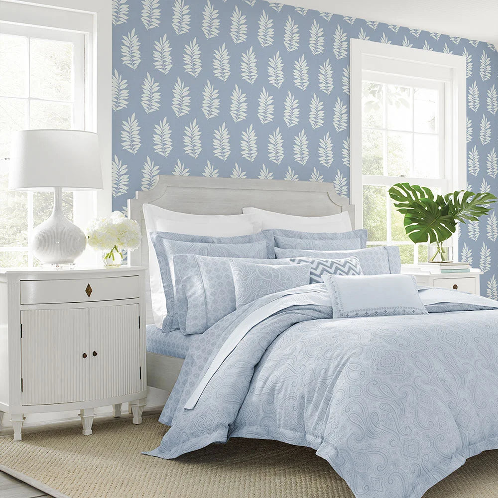 Pinnate Leaf Silhouette Peel & Stick Wallpaper