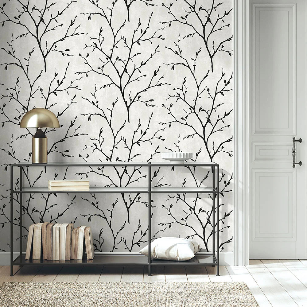 Tree Silhouette Peel & Stick Wallpaper