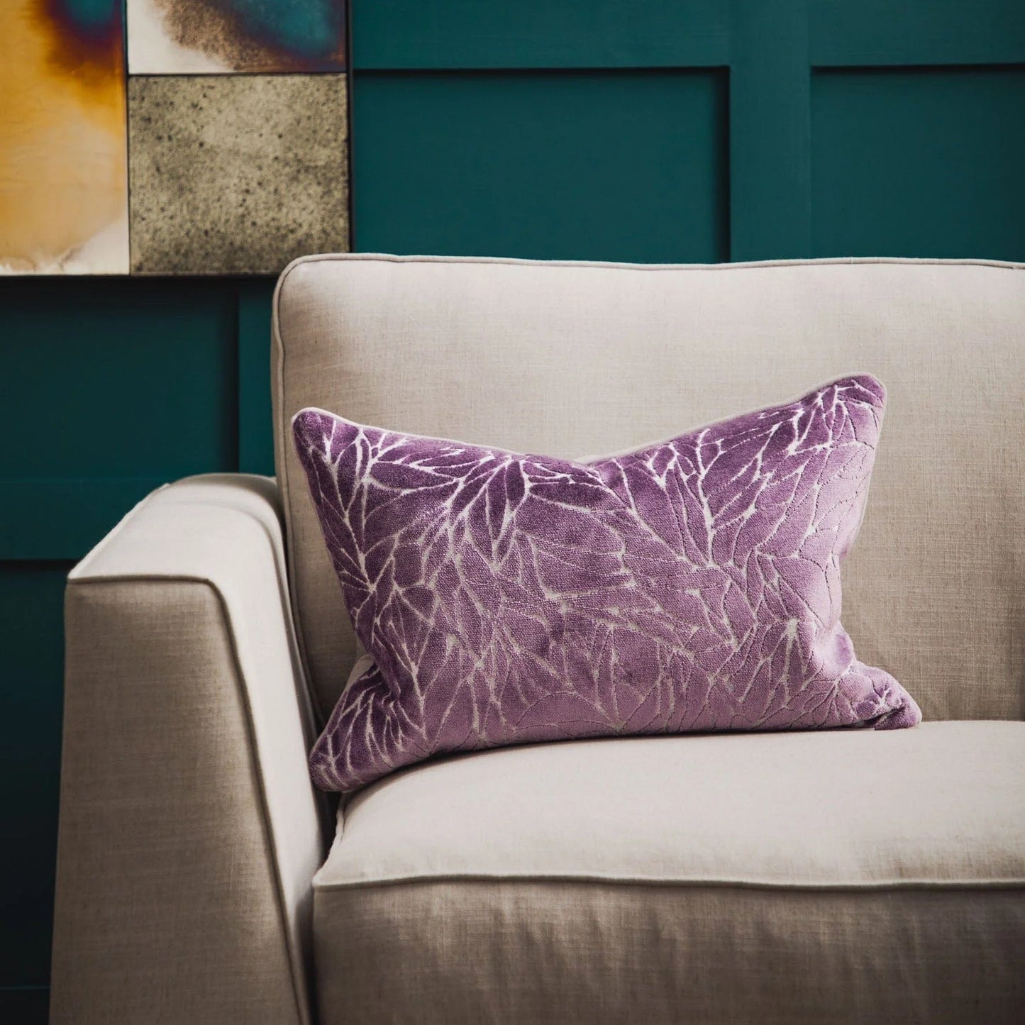 Ozul Violet Room Fabric