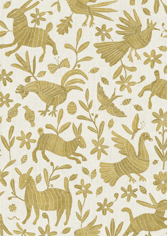 Otomi Wallpaper - Chick - Lewis & Wood