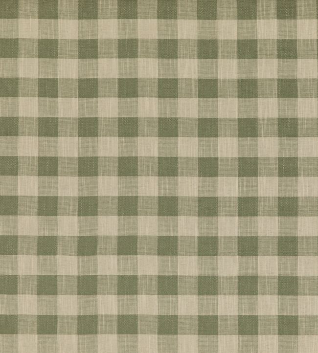 PF50490-735 - Block Check Fabric - Green - Baker Lifestyle