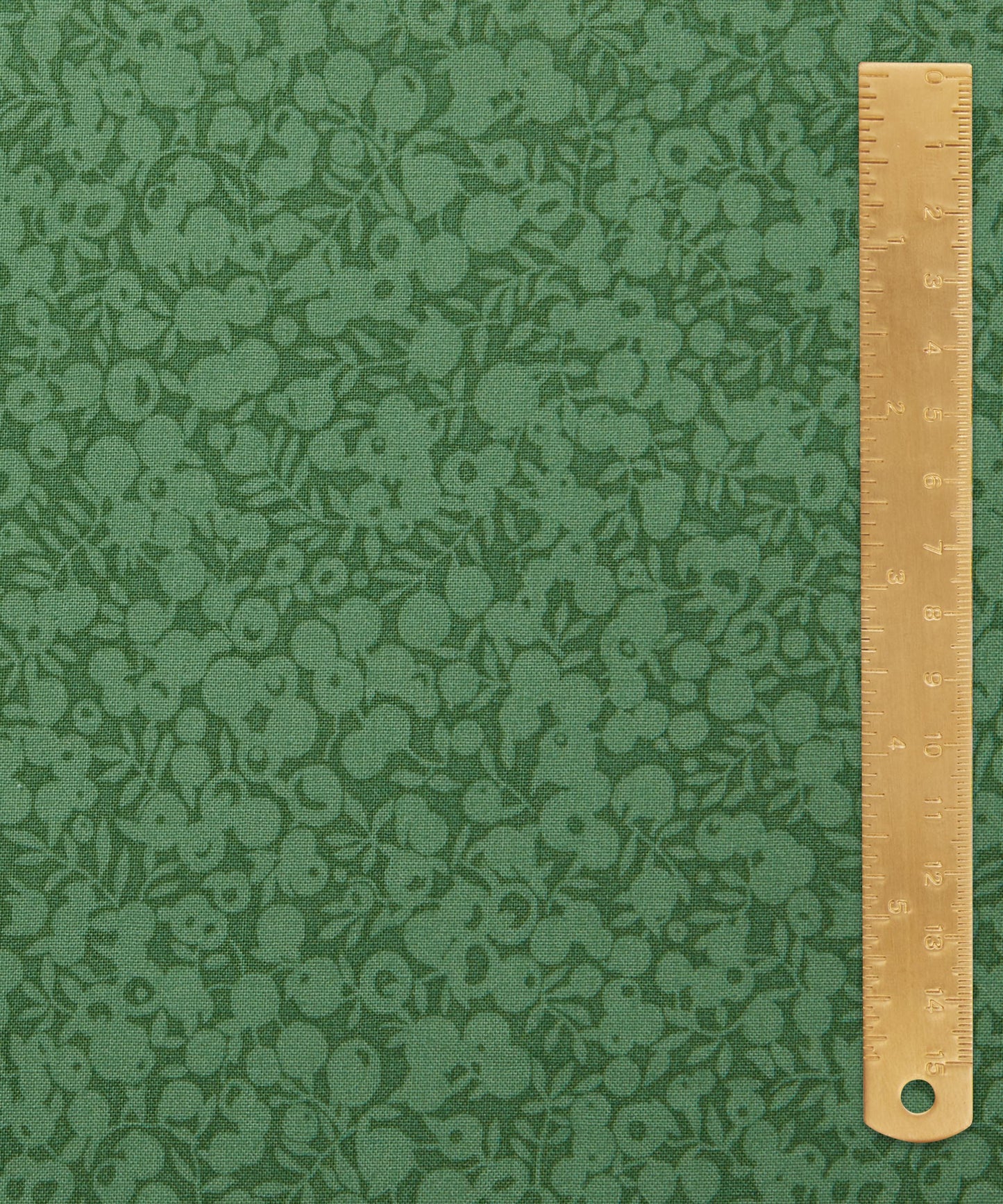 Leaf Wiltshire Shadow Lasenby Cotton Fabric - Green - Liberty