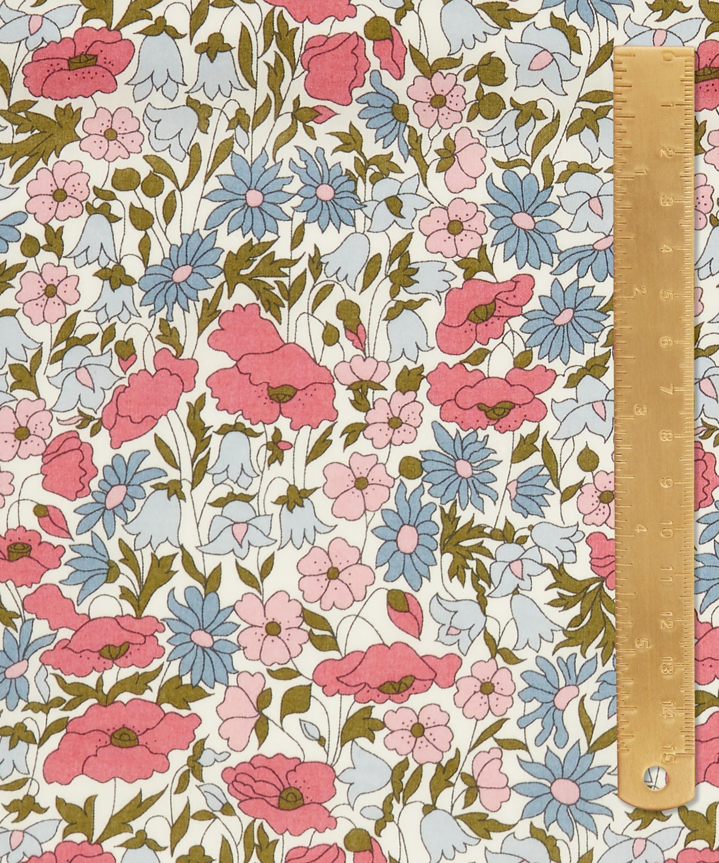 Poppy and Daisy Tana Lawn™ Cotton Fabric - Multicolor - Liberty