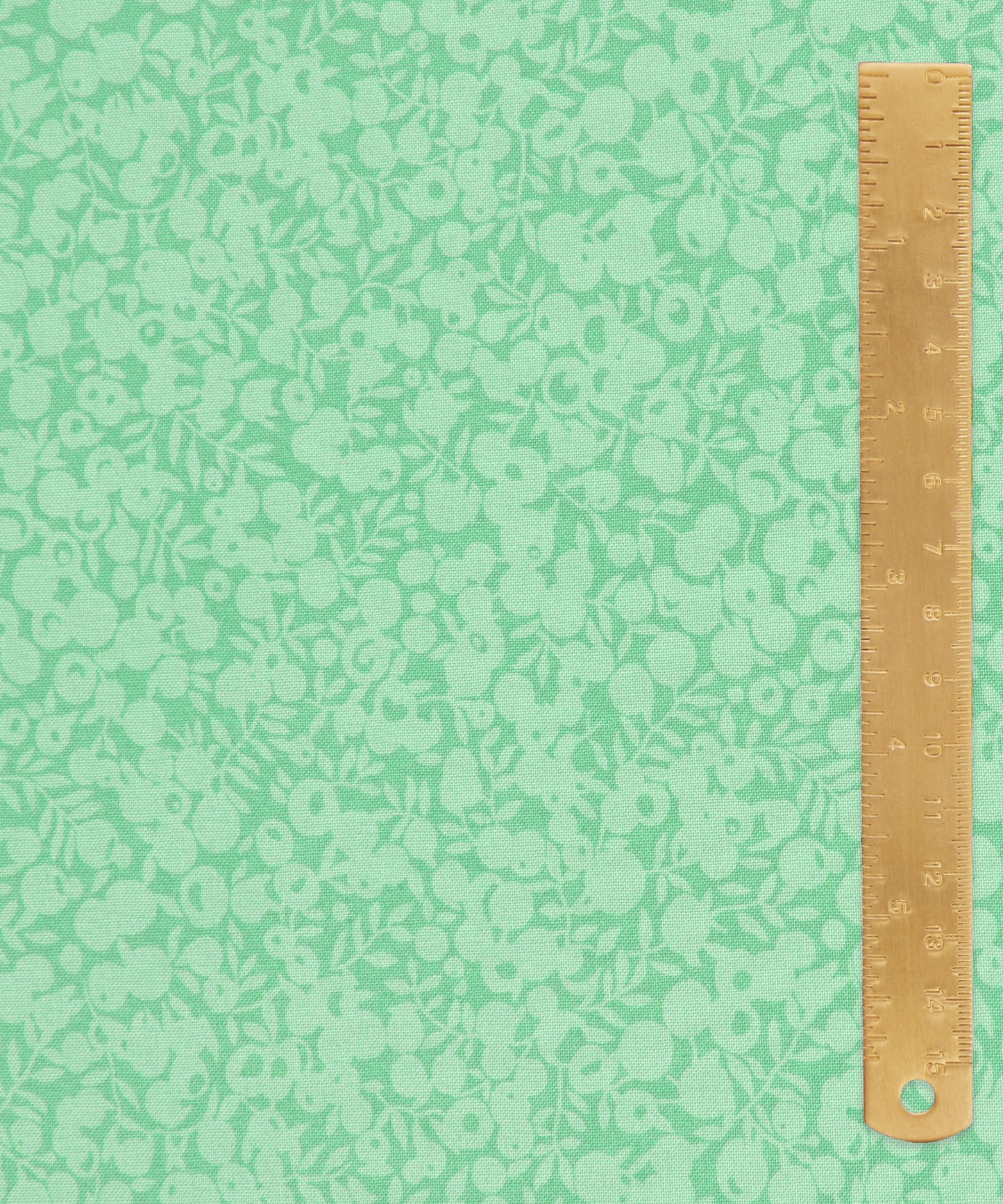 Mint Wiltshire Shadow Lasenby Quilting Cotton Fabric - Green - Liberty