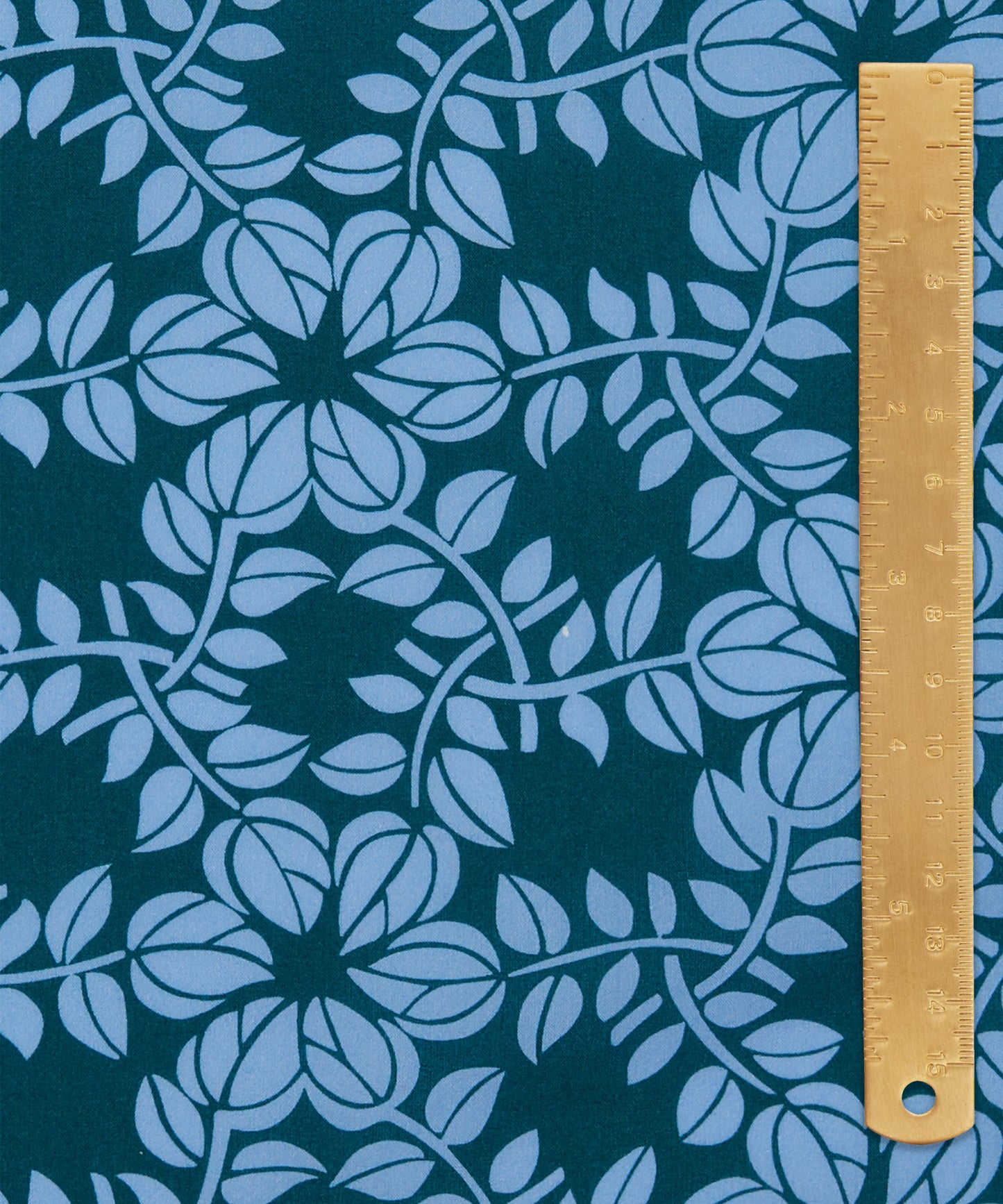 Rose Jive Organic Tana Lawn™ Cotton Fabric - Blue - Liberty