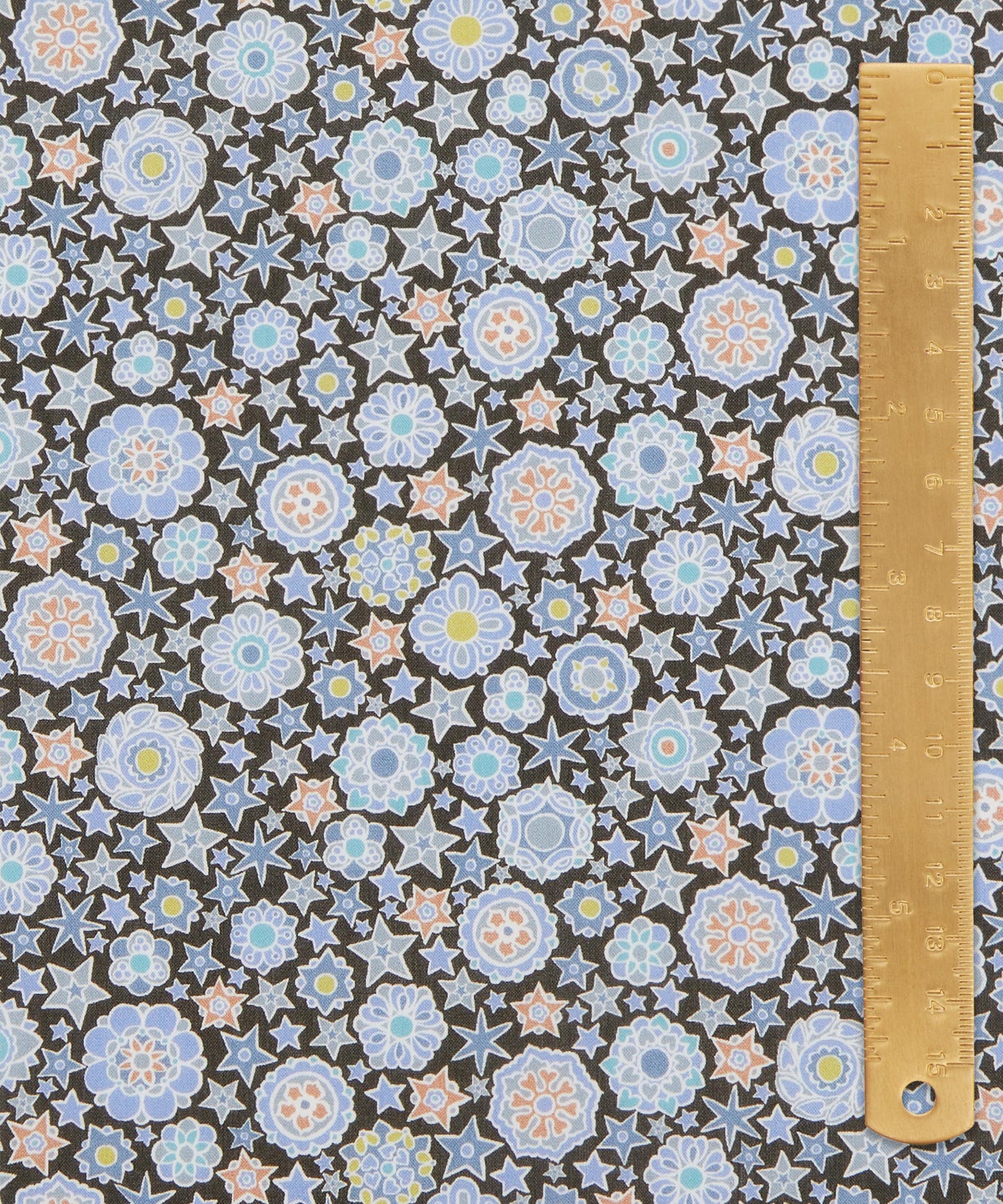 Mini Medallion Lawn™ Cotton Fabric - Teal - Liberty