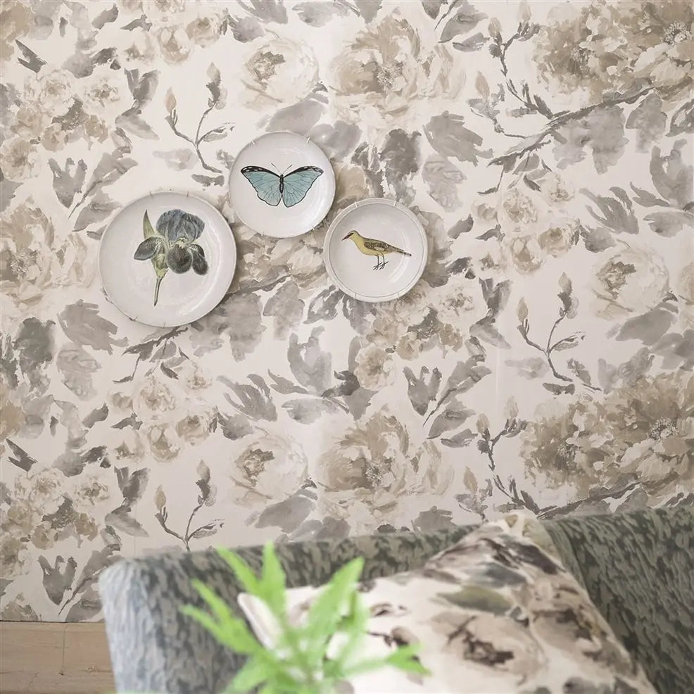 Shanghai Garden Wallpaper - Ecru - PDG649/04 - Designers Guild