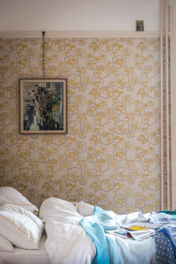 Shouchikubai Wallpaper - Pink - 4507 - Farrow & Ball