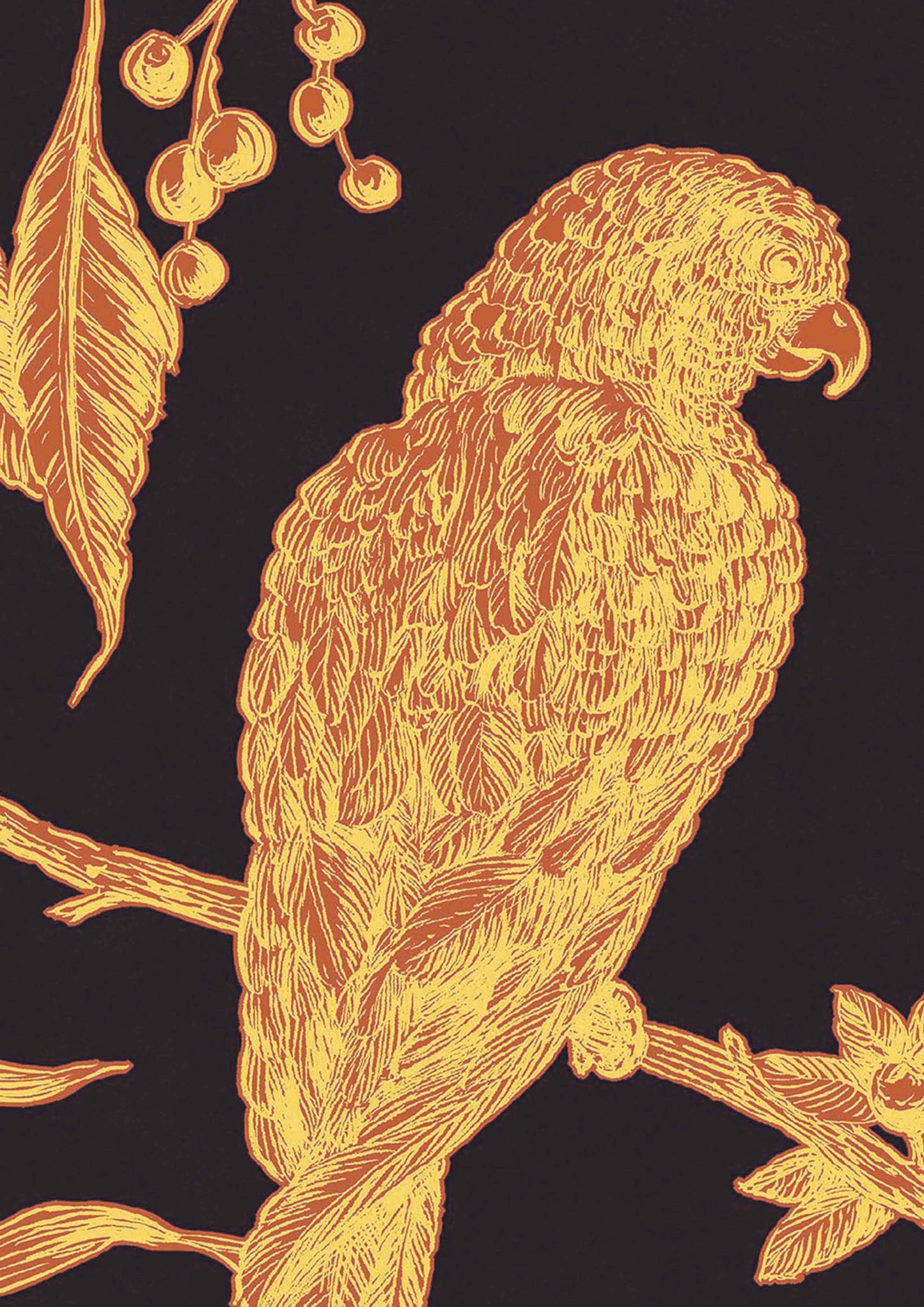 Squawk Wallpaper - Ink