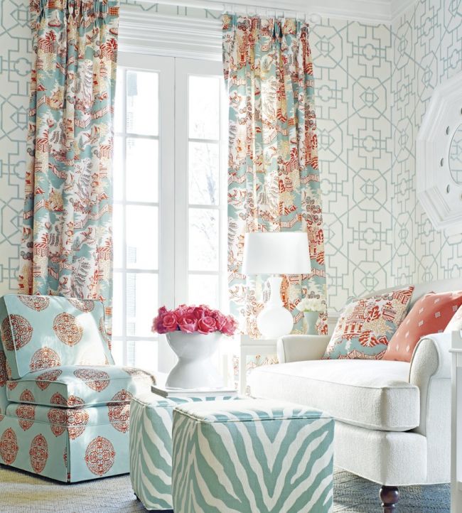 Bamboo Lattice Wallpaper