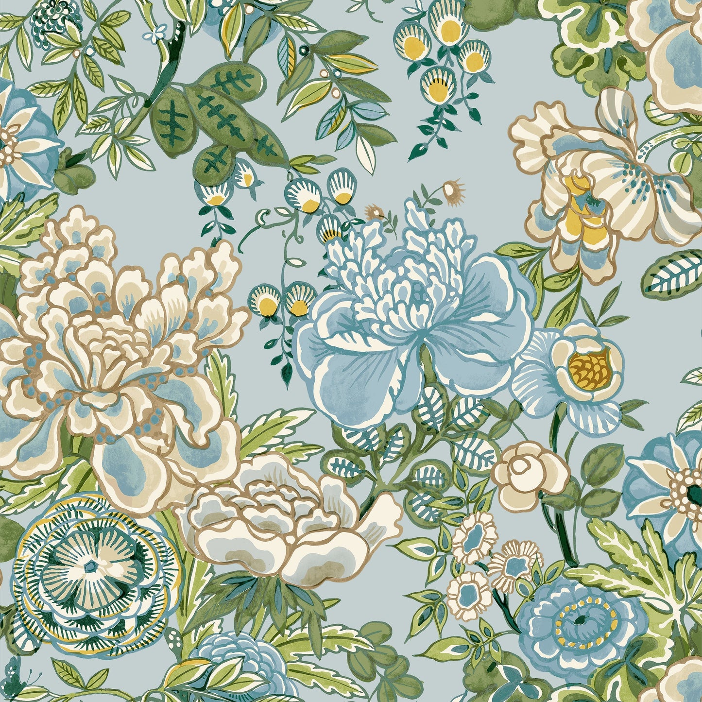 Peony Garden Wallpaper