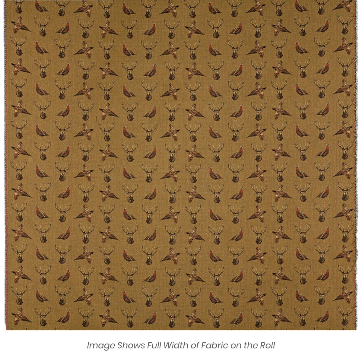 Highland Earth Tapestry Fabric - Sand