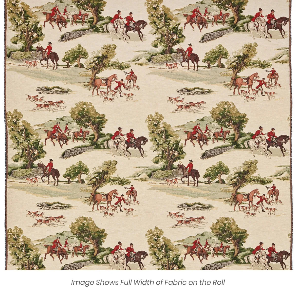 The English Hunt Tapestry Fabric