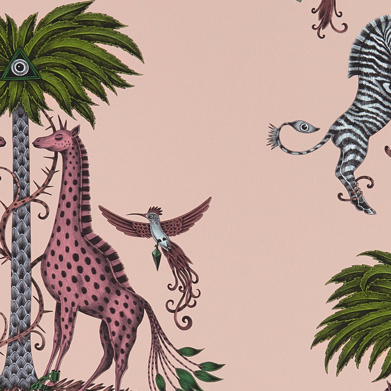 Creatura Wallpaper - Pink - W0114/02