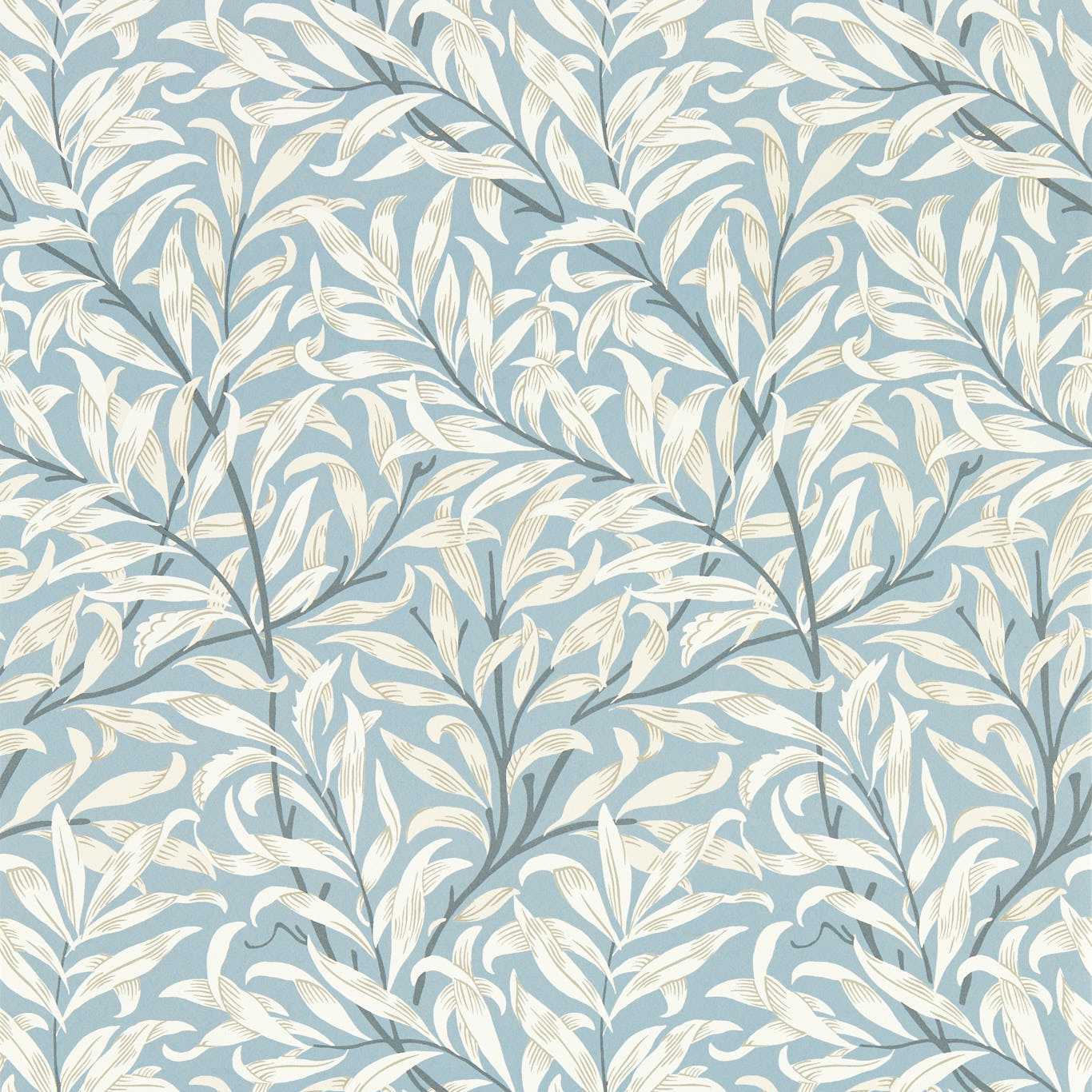 Willow Boughs Wallpaper - Dove - W0172/02
