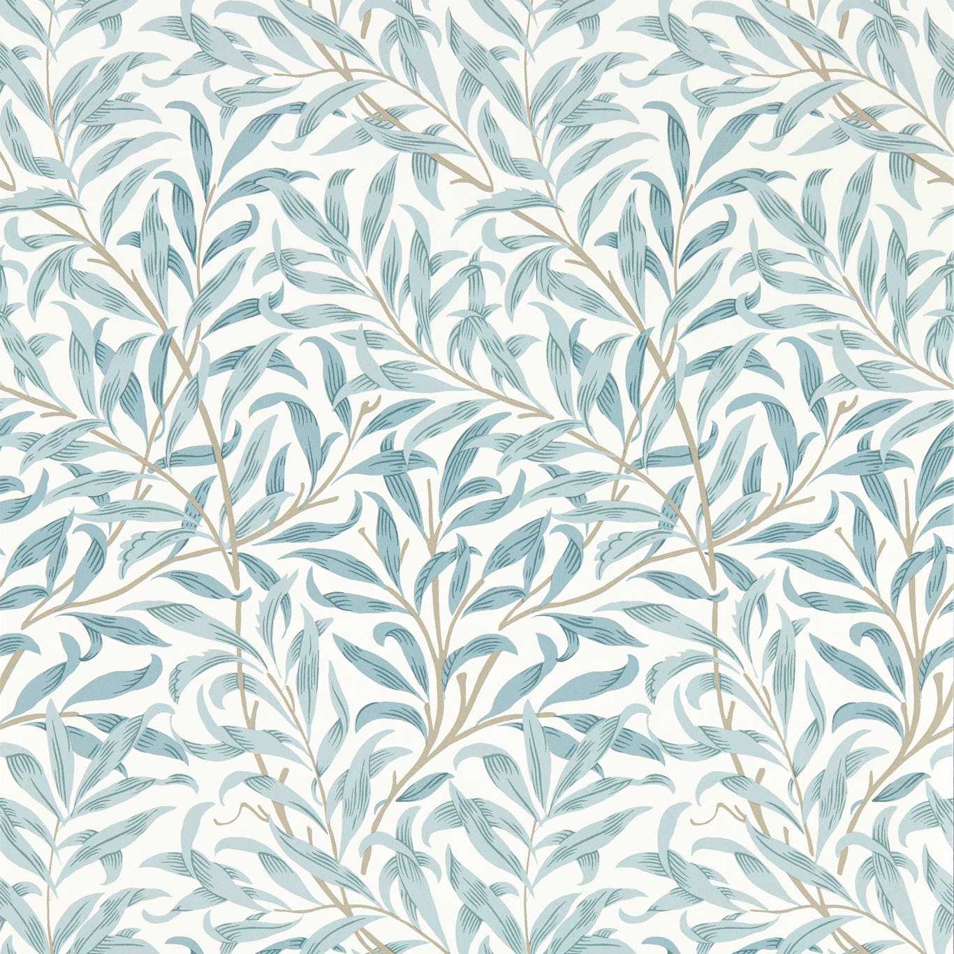 Willow Boughs Wallpaper - Mineral - W0172/04