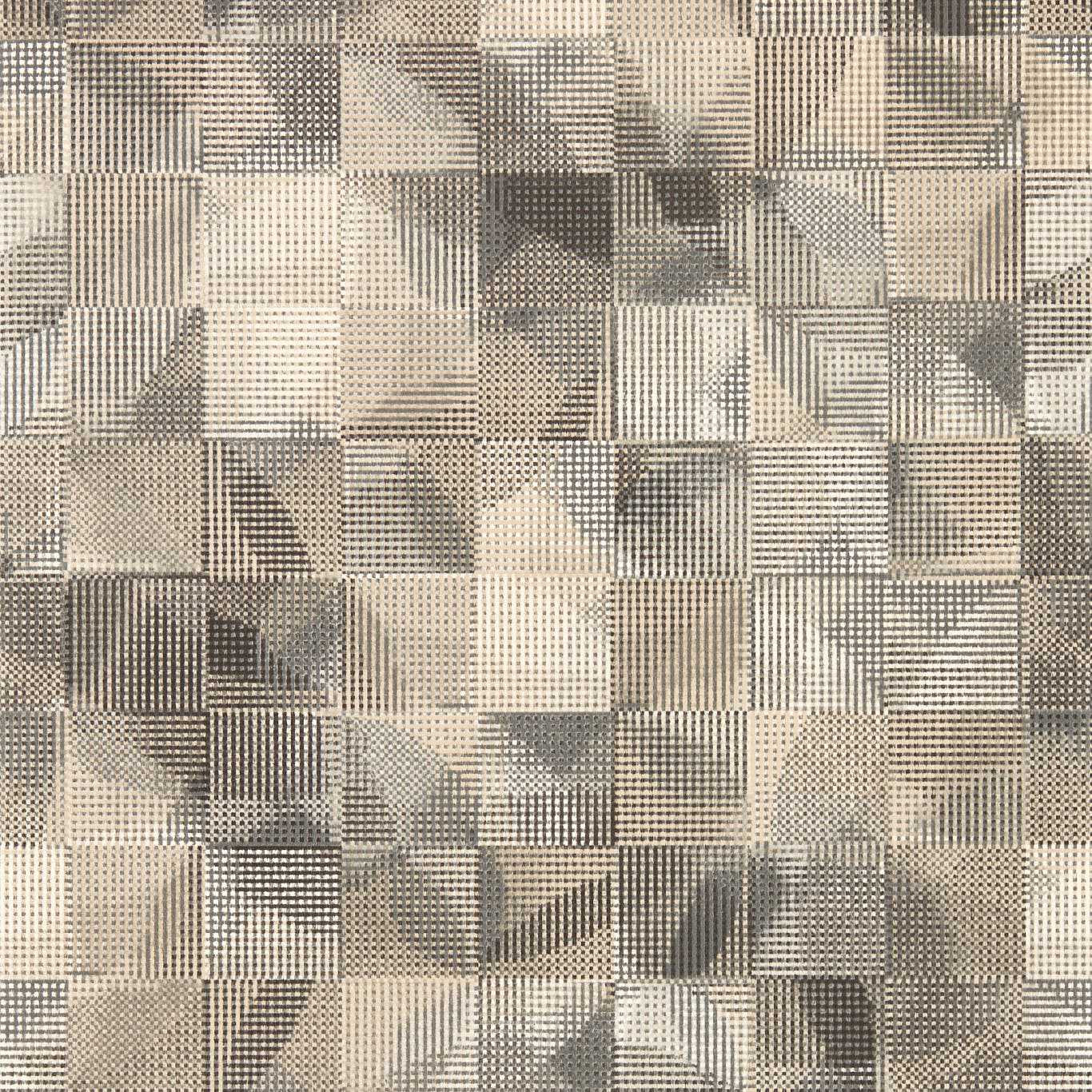 Impatto Wallpaper - Charcoal/Linen - W0182/01