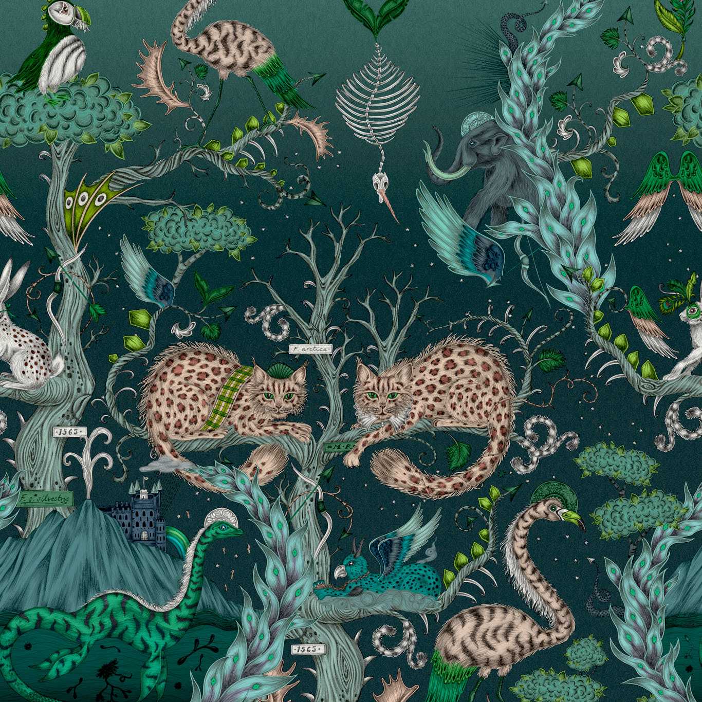 Highland Wonder Wallpaper - Lagoon - W0202/01