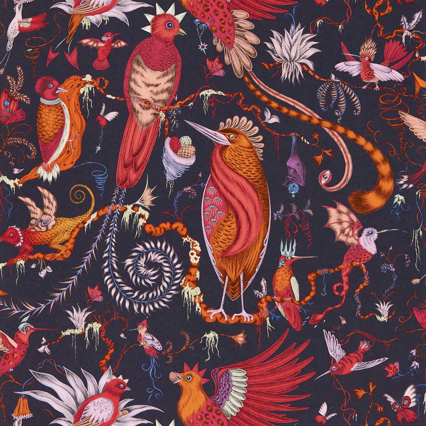 Quetzal Wallpaper - Violet - W0217/04