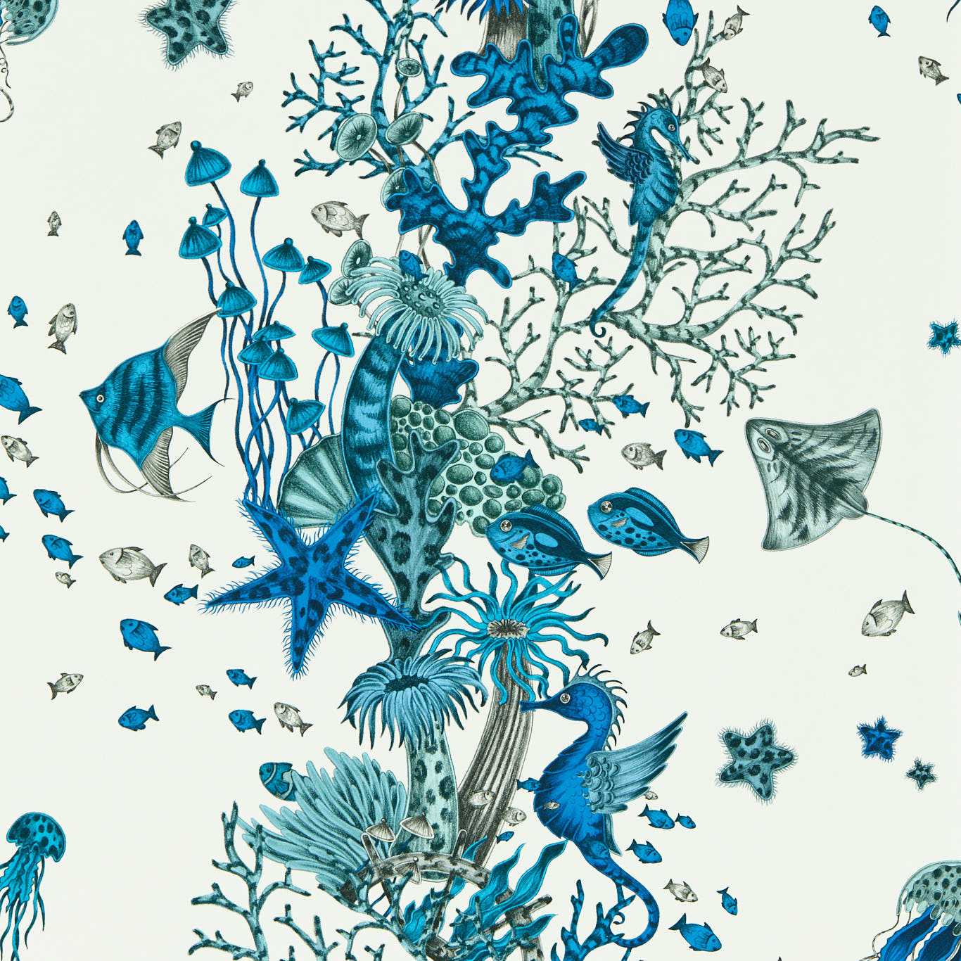 Seaforest Wallpaper - Blue - W0218/02