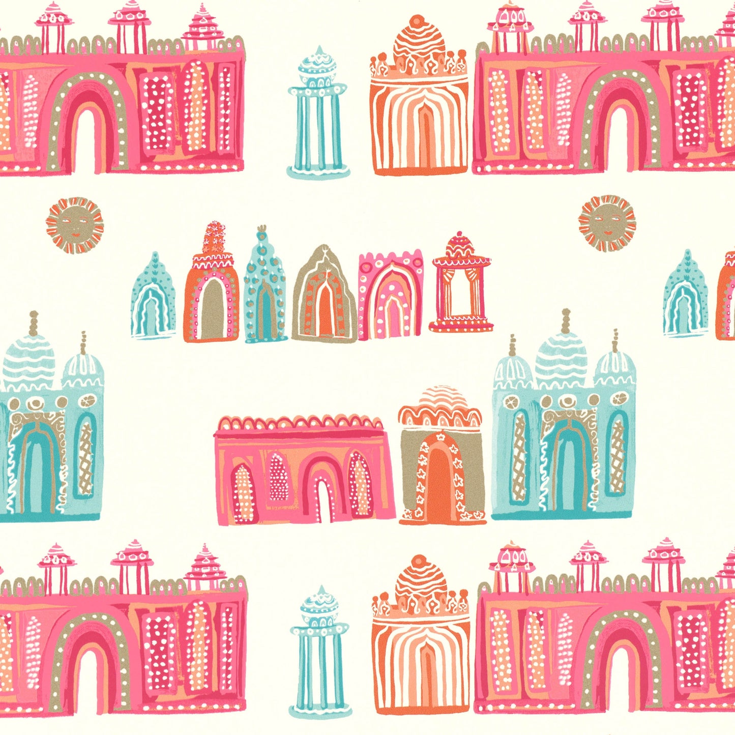 Pink City Wallpaper